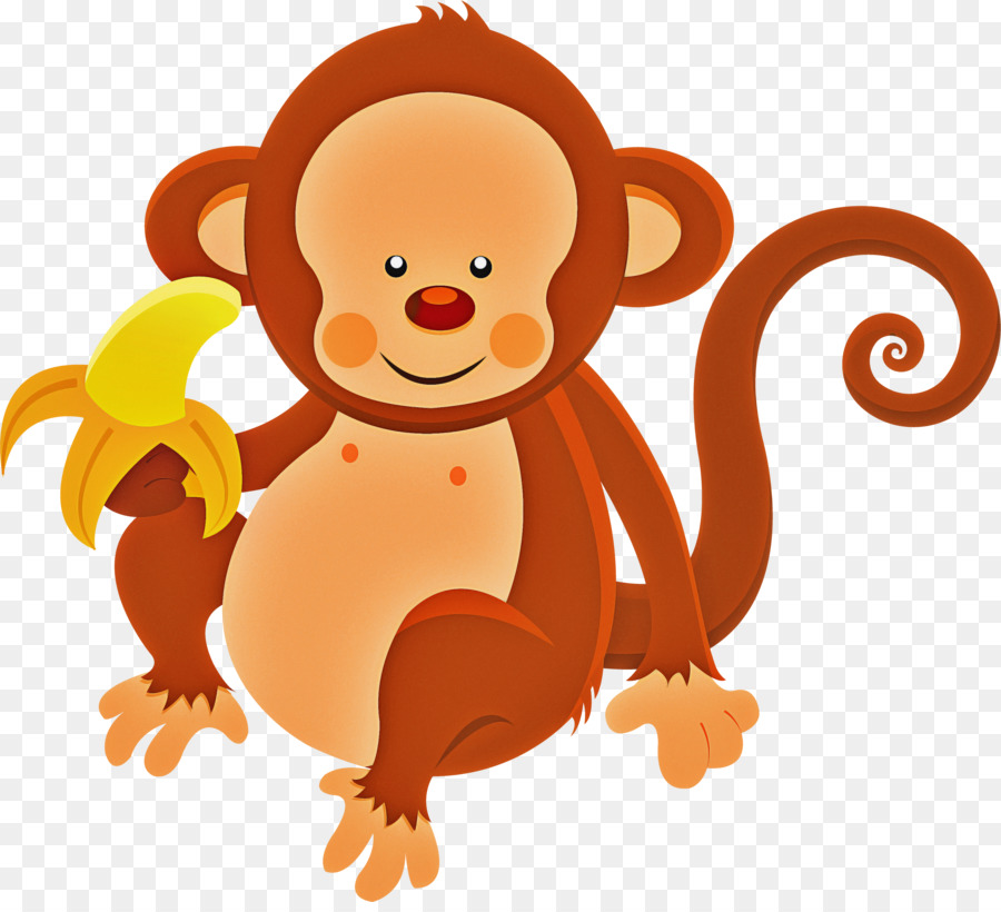 Singe Mignon，Banane PNG