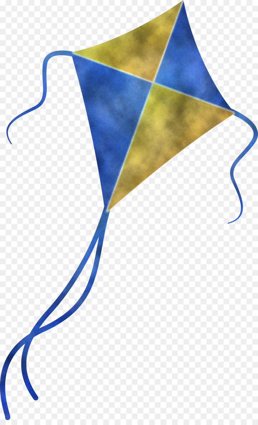 Bleu électrique，Triangle PNG