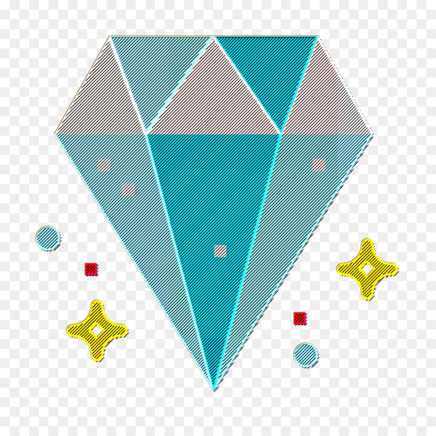 Turquoise，Triangle PNG