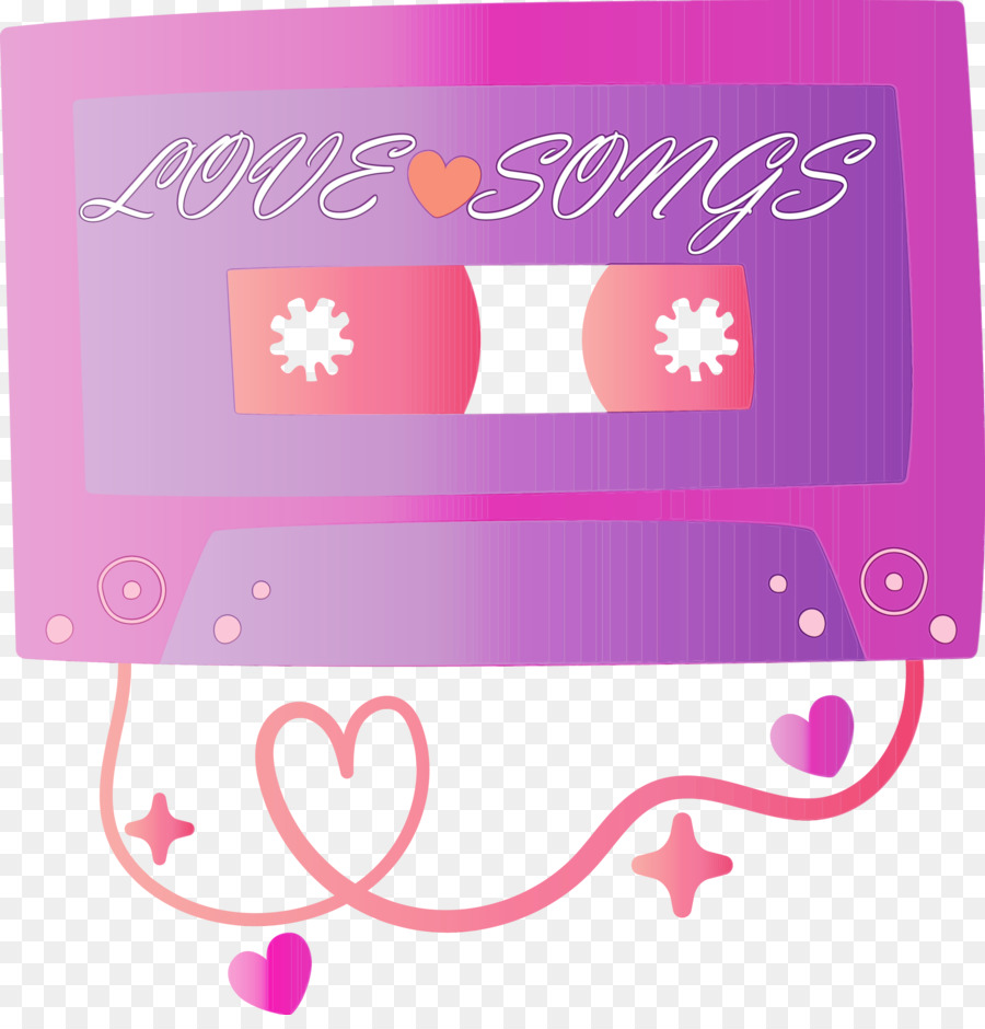 Cassette De Chansons D'amour，Musique PNG