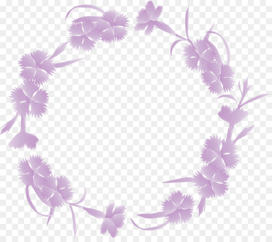 Cadre Floral Rose，Fleurs PNG