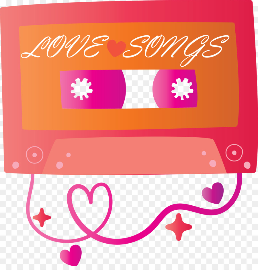 Cassette De Chansons D'amour，Musique PNG