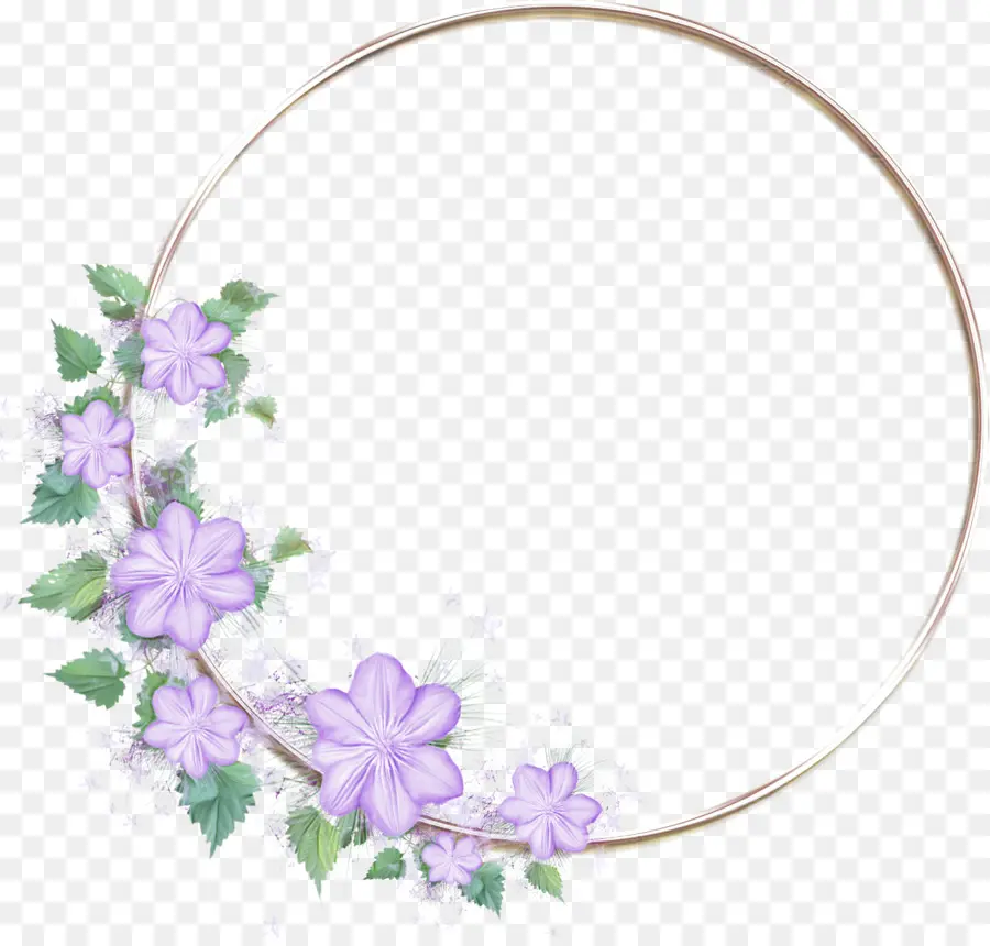 Couronne Florale，Fleurs PNG