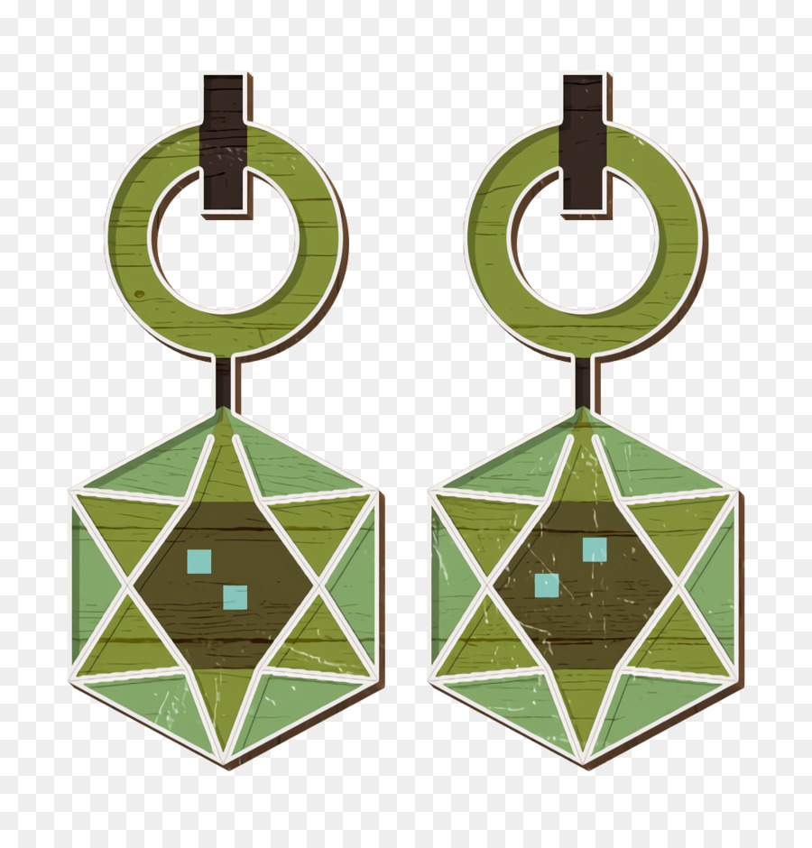 Vert，Boucles D'oreilles PNG