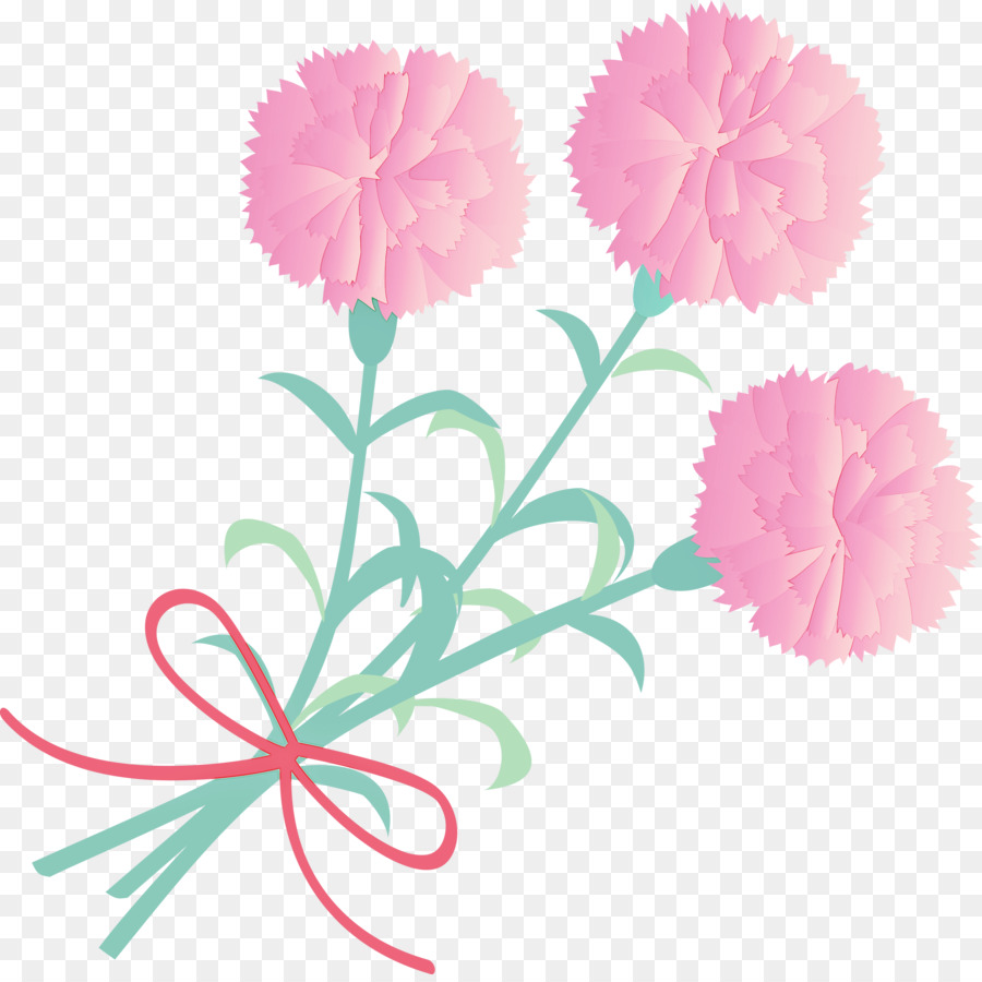 Oeillets，Bouquet PNG