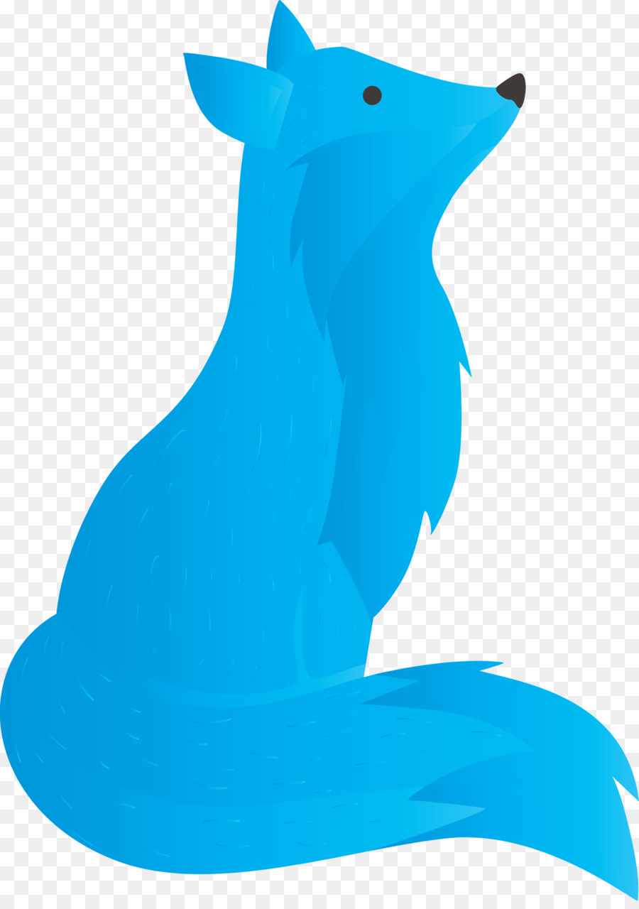 Bleu，Figurine Animale PNG