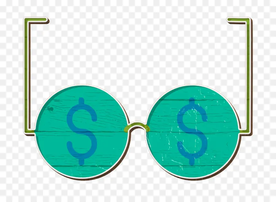 Lunettes，Dollar PNG