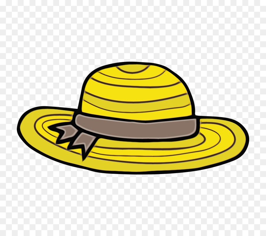 Chapeau，Jaune PNG