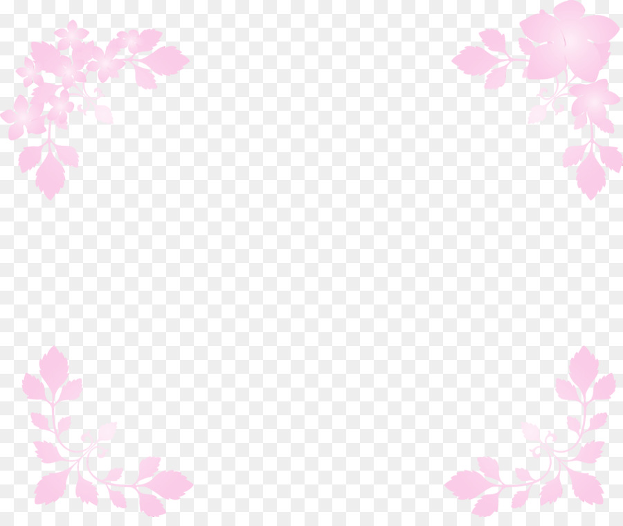 Cadre Floral，Fleurs PNG