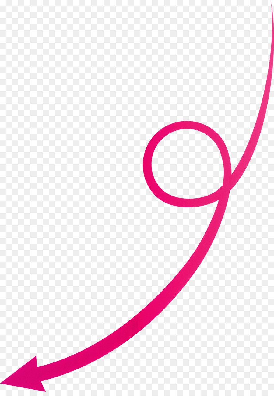 Flèche Magenta，Gauche PNG