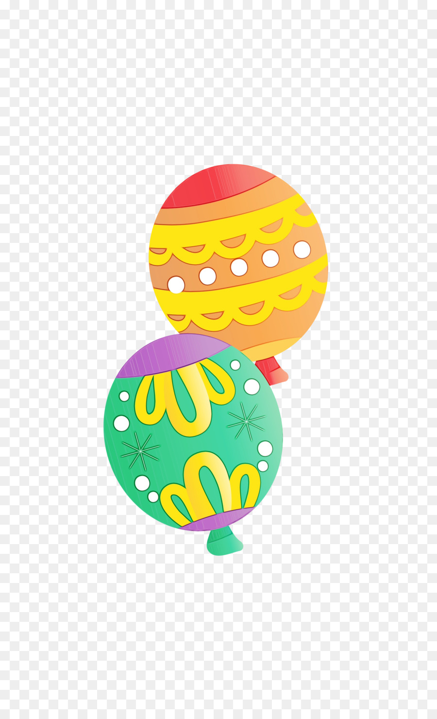 Ballon，Oeuf De Pâques PNG