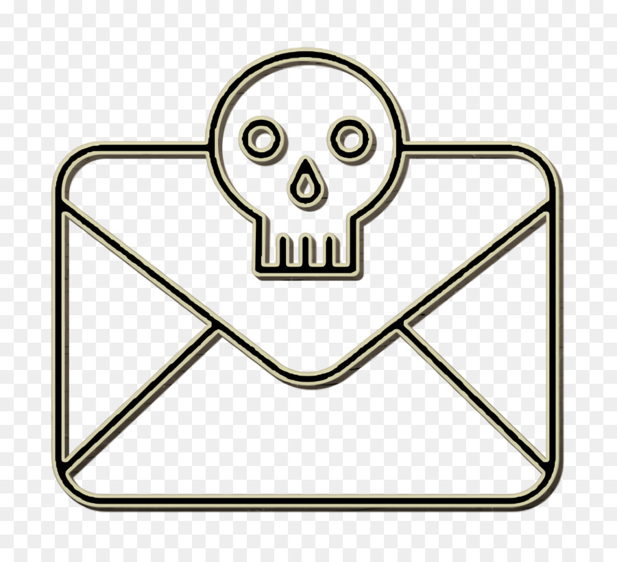 Enveloppe De Crâne，Mail PNG