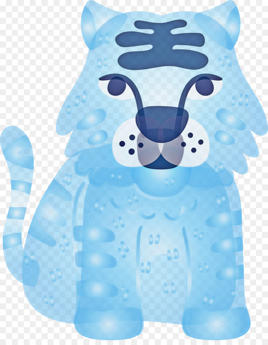 Bleu，Figurine Animale PNG