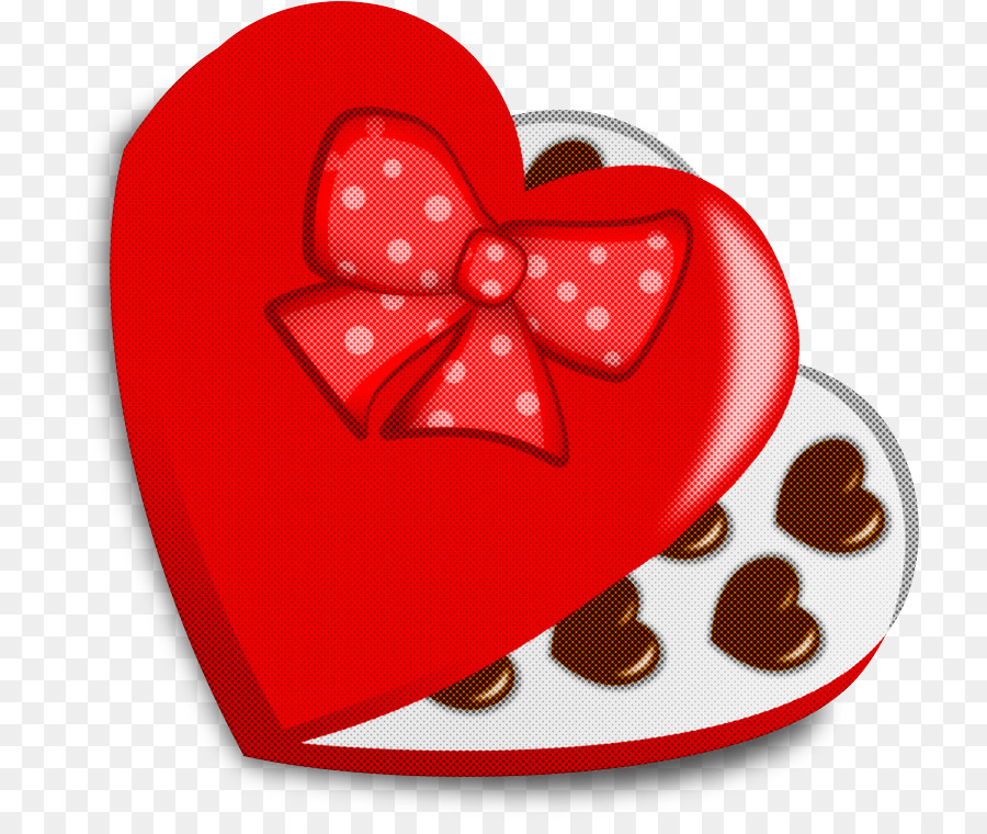 Boîte De Chocolats En Forme De Coeur，Chocolat PNG