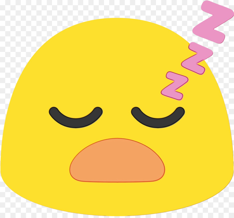 Emoji Endormi，Dormir PNG