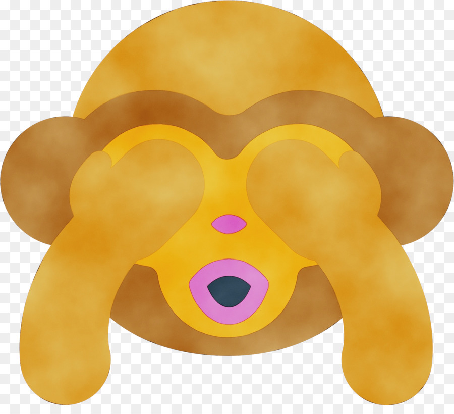 Emoji De Singe，Yeux PNG