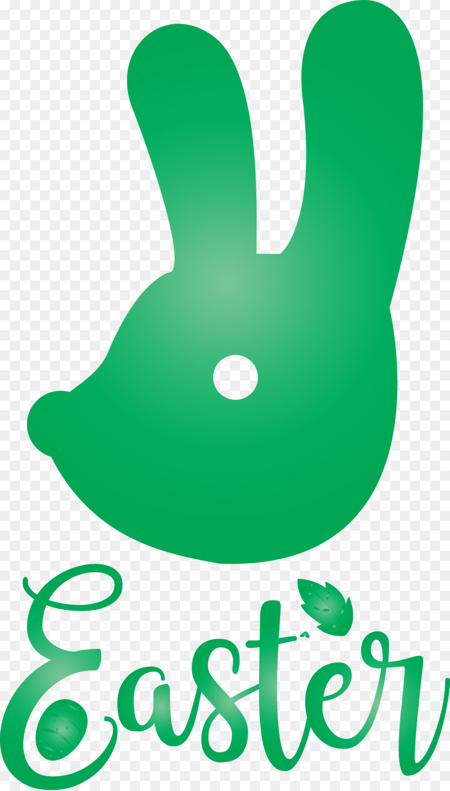 Silhouette De Lapin De Pâques，Lapin PNG