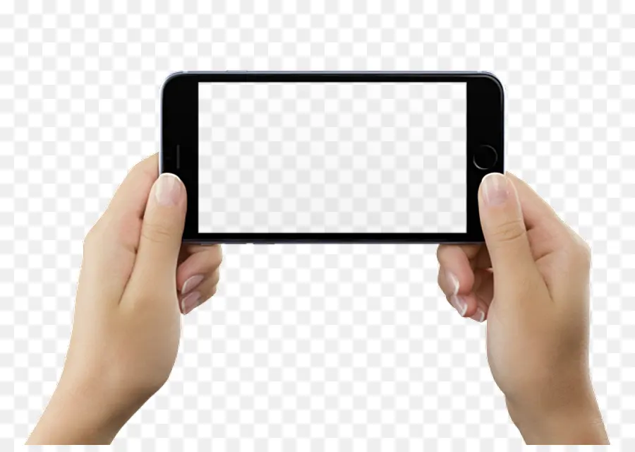 Smartphone，Mains PNG