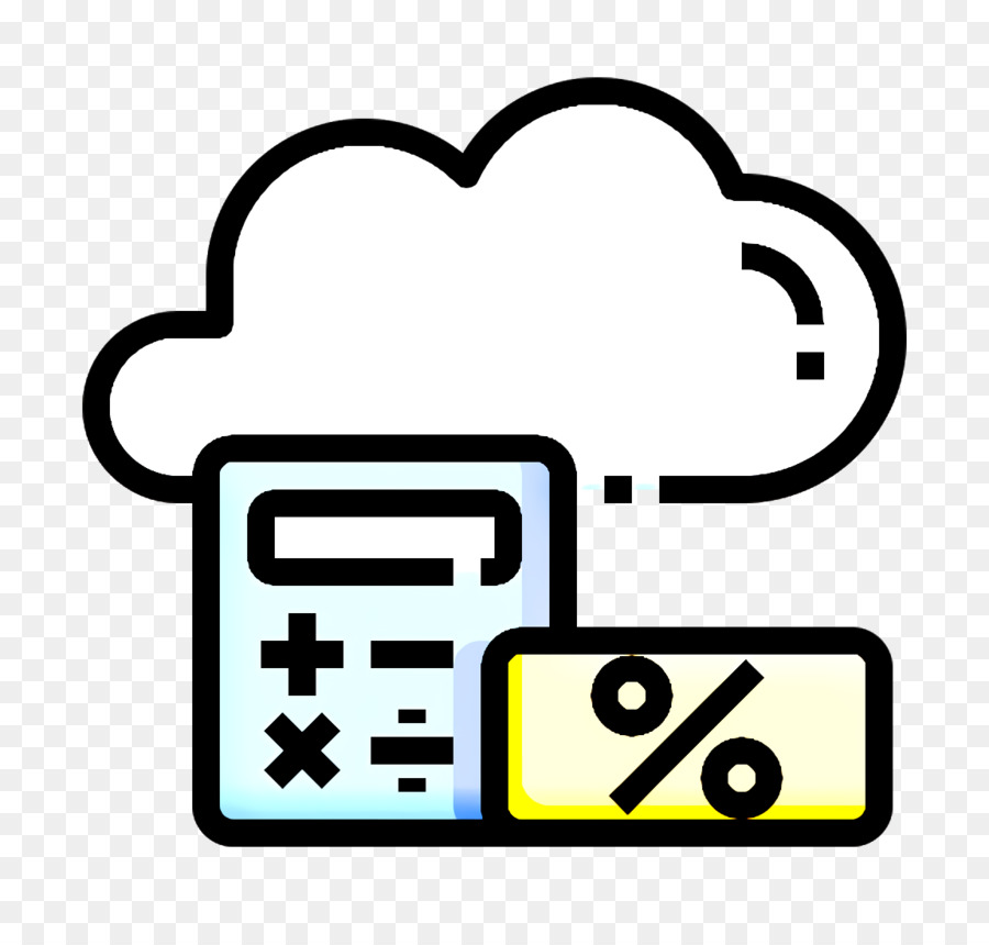 Cloud Et Calculatrice，Nuage PNG