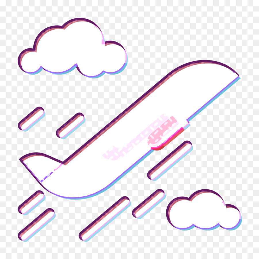 Avion，Nuages PNG