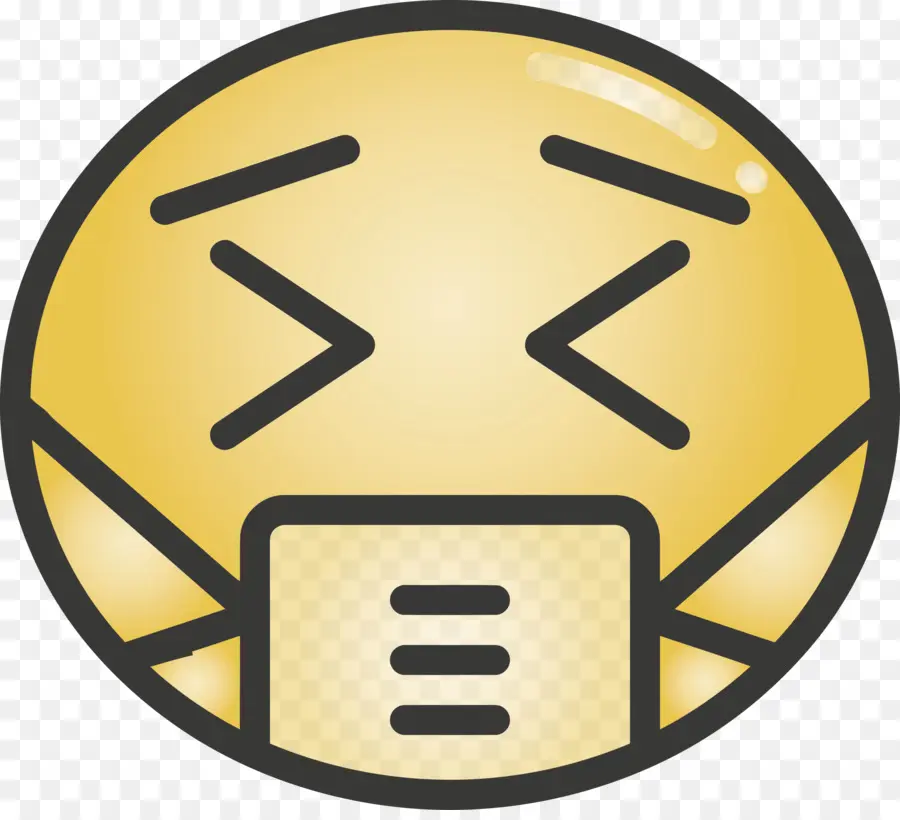 Emoji Masqué，Affronter PNG