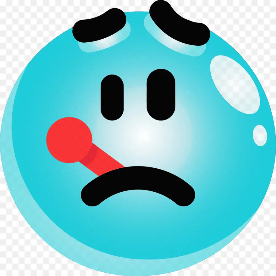 Emoji Malade，Affronter PNG