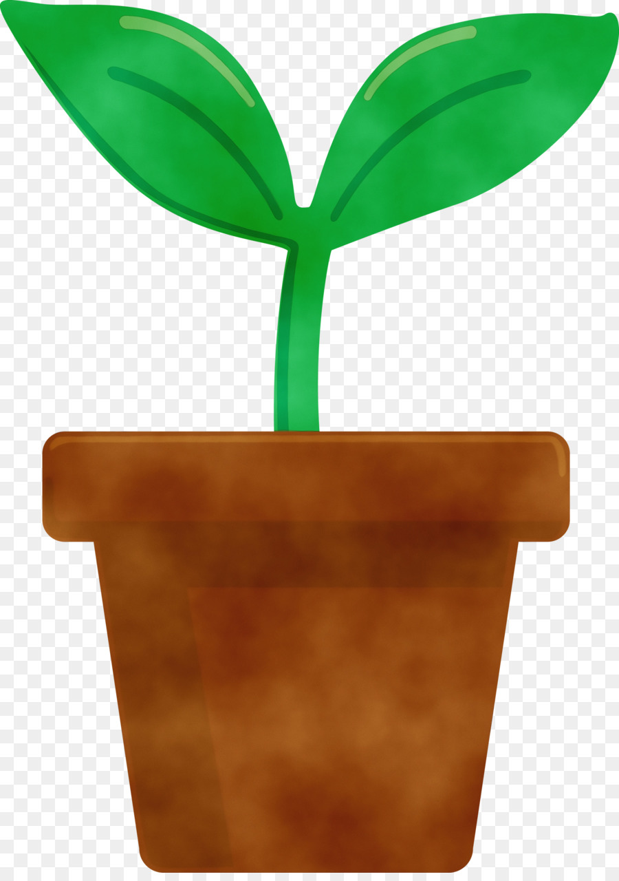 Flowerpot，Vert PNG