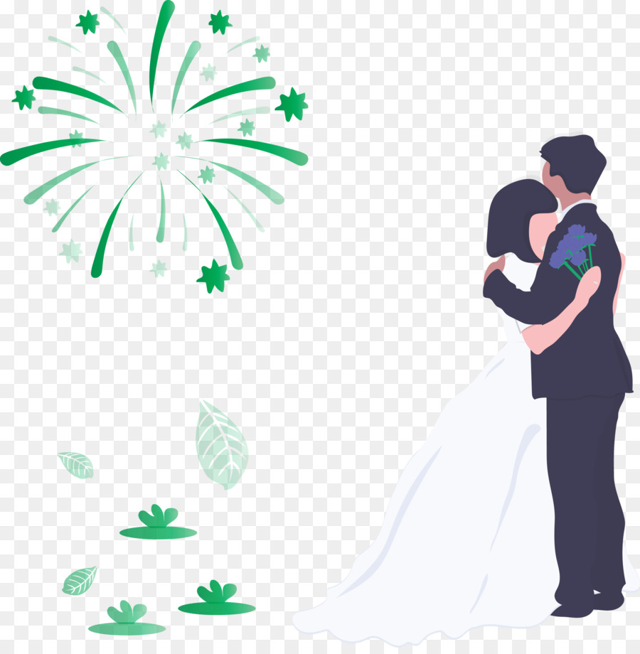 Couples De Mariage，Mariée PNG