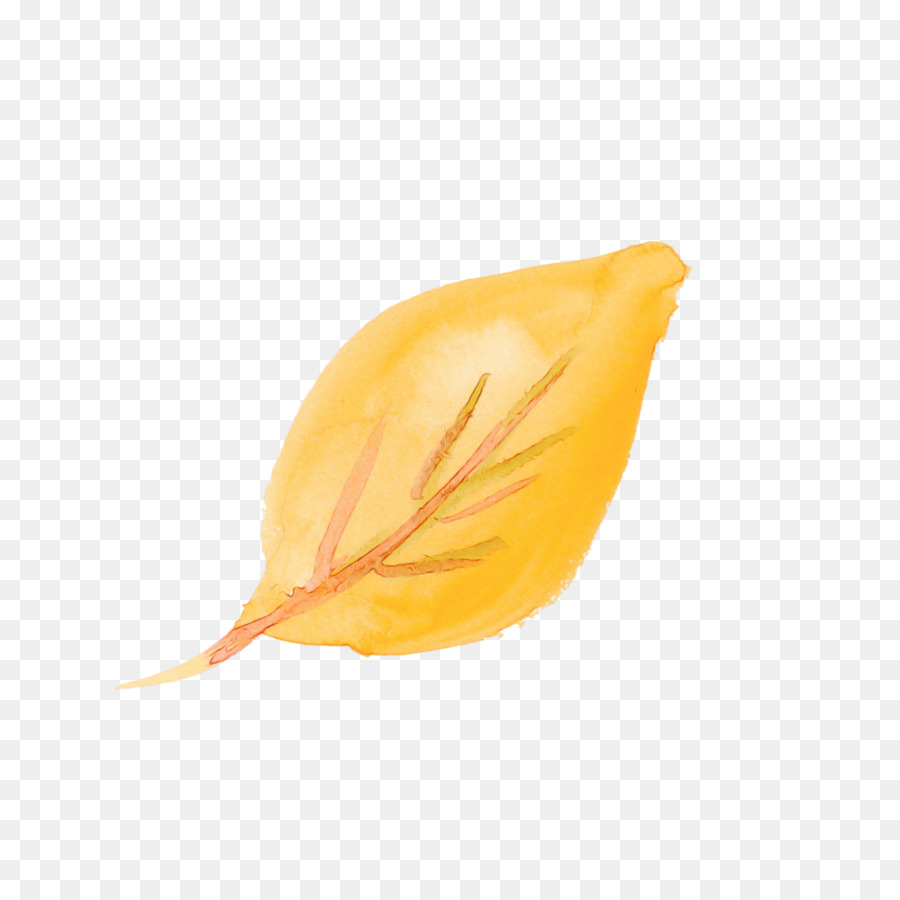 Feuille Jaune，Bifurquer PNG