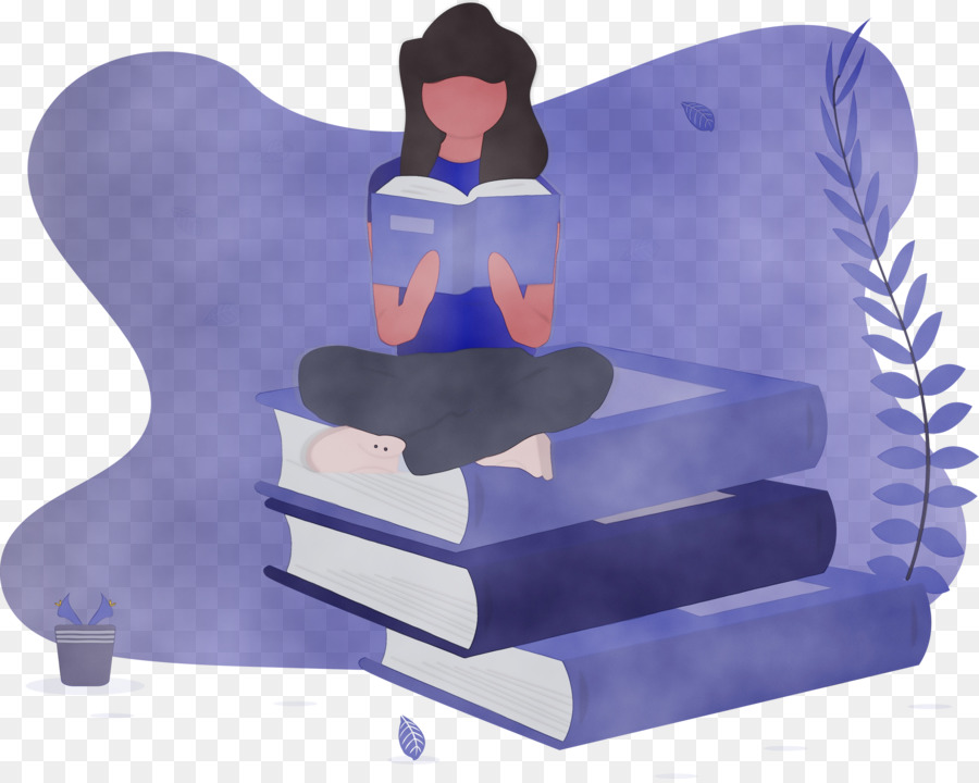 Fille Qui Lit，Livres PNG