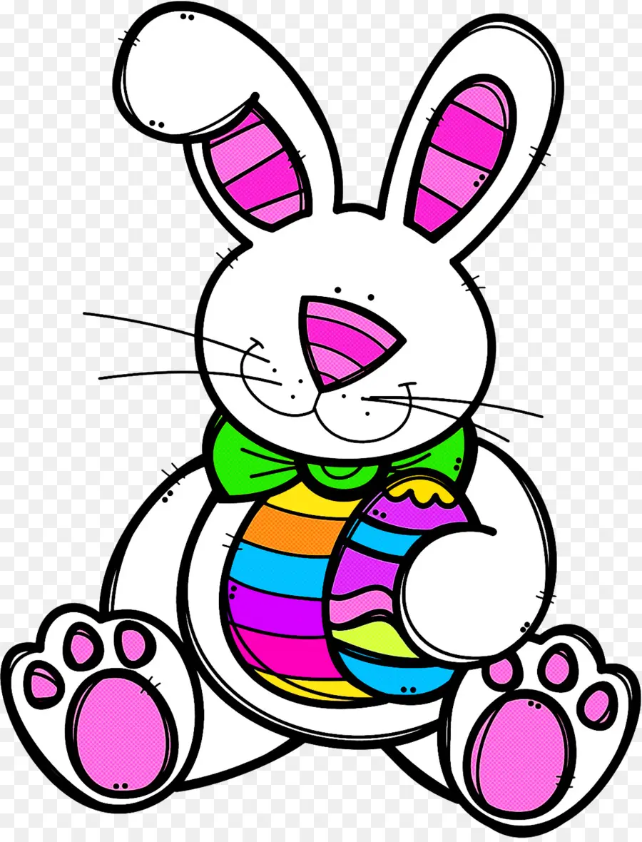 Lapin Blanc，Pâques PNG