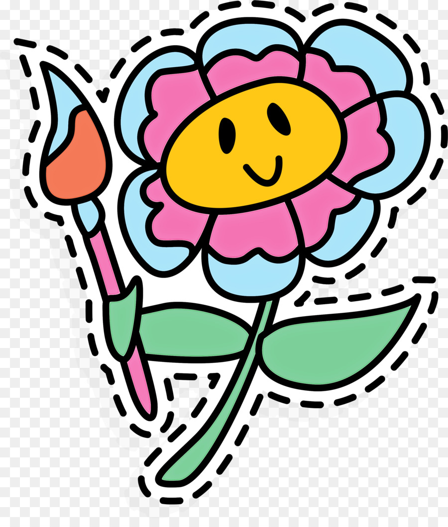 Fleur，Souriant PNG