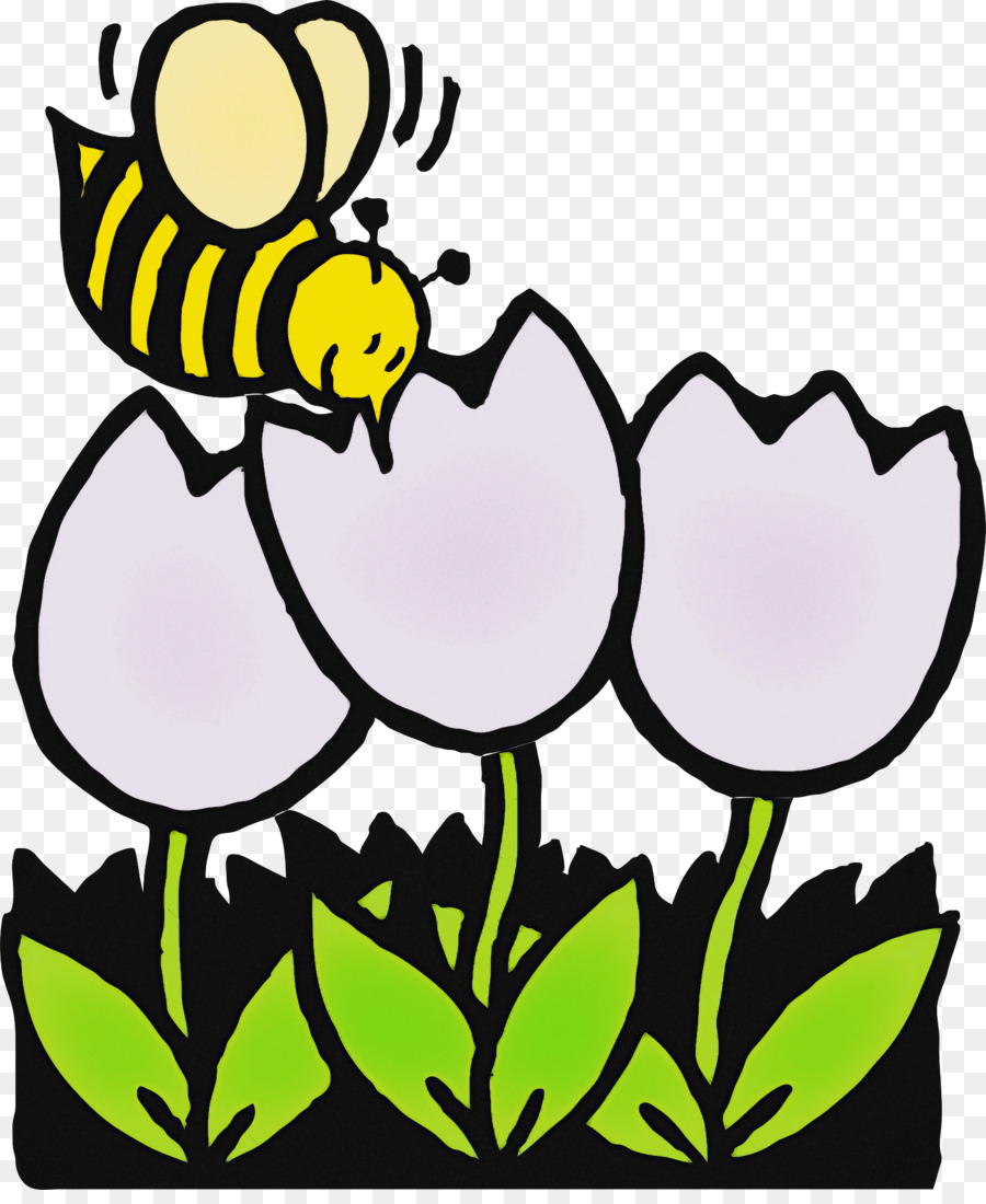 Abeille Et Fleurs，Abeille PNG