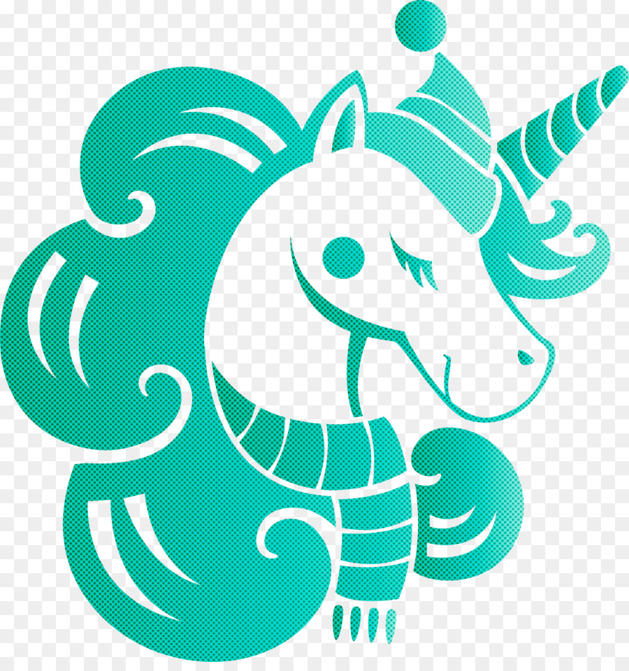 Licorne Rose，Corne PNG