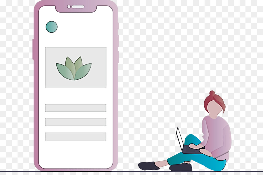 Femme Lisant Et Smartphone，Livre PNG