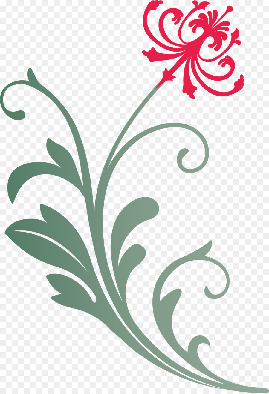 Conception Florale，Modèle PNG