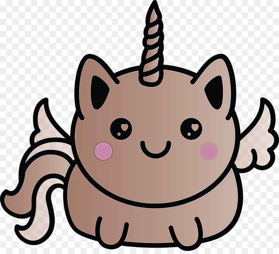 Chat Licorne Mignon，Fantaisie PNG