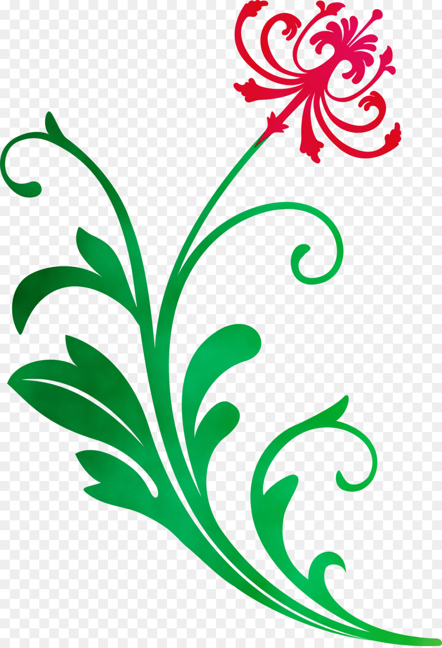 Conception Florale，Feuilles PNG