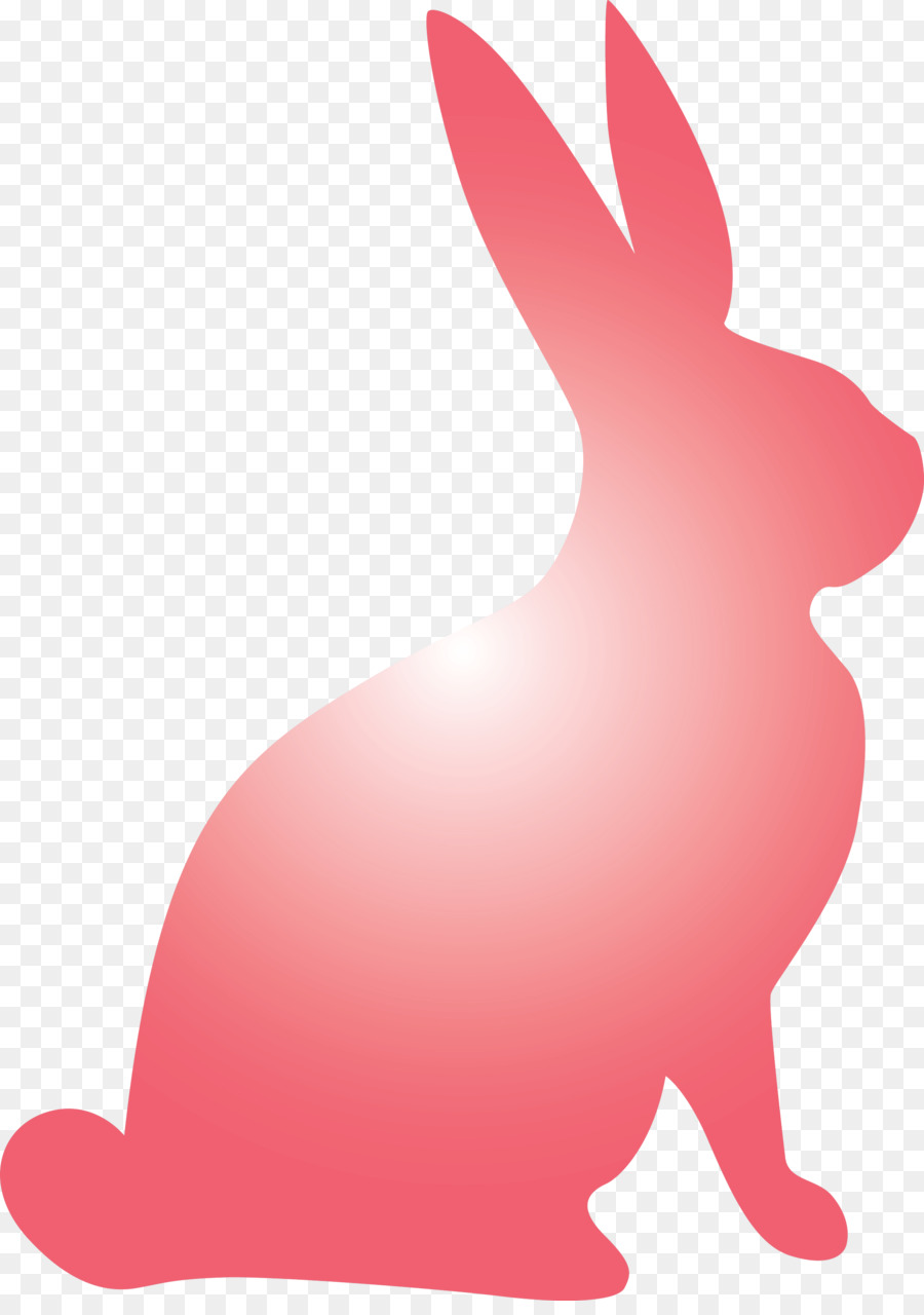 Silhouette De Lapin，Lapin PNG