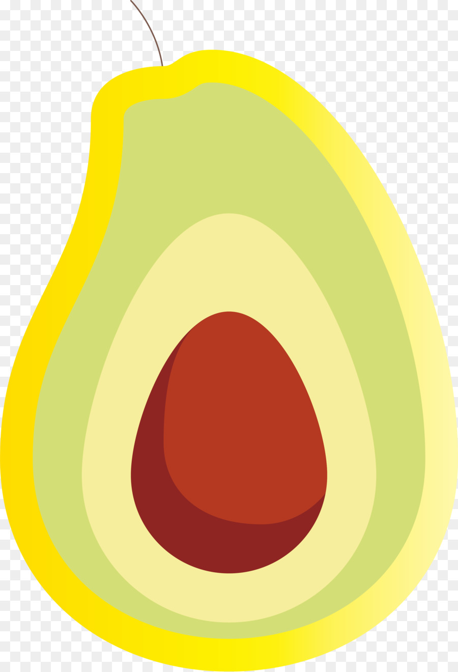 Avocat，Vert PNG