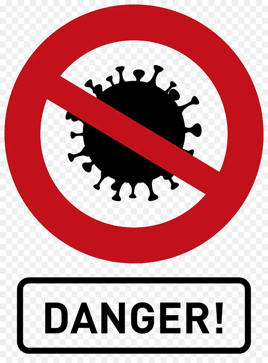 Signe De Virus De Danger，Avertissement PNG