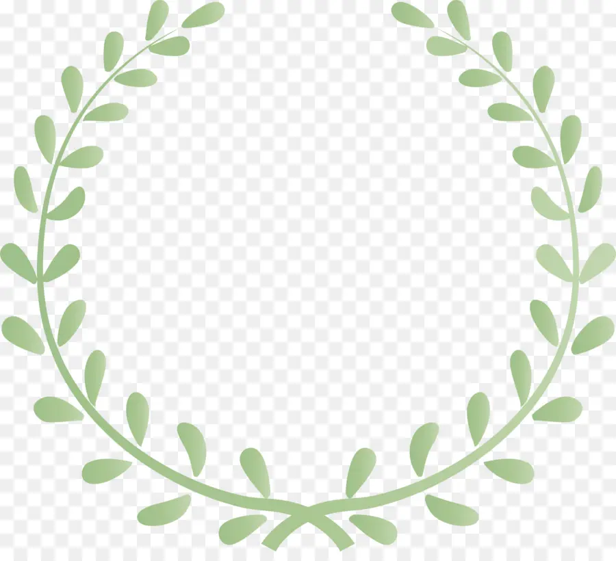 Couronne De Feuilles，Feuille PNG