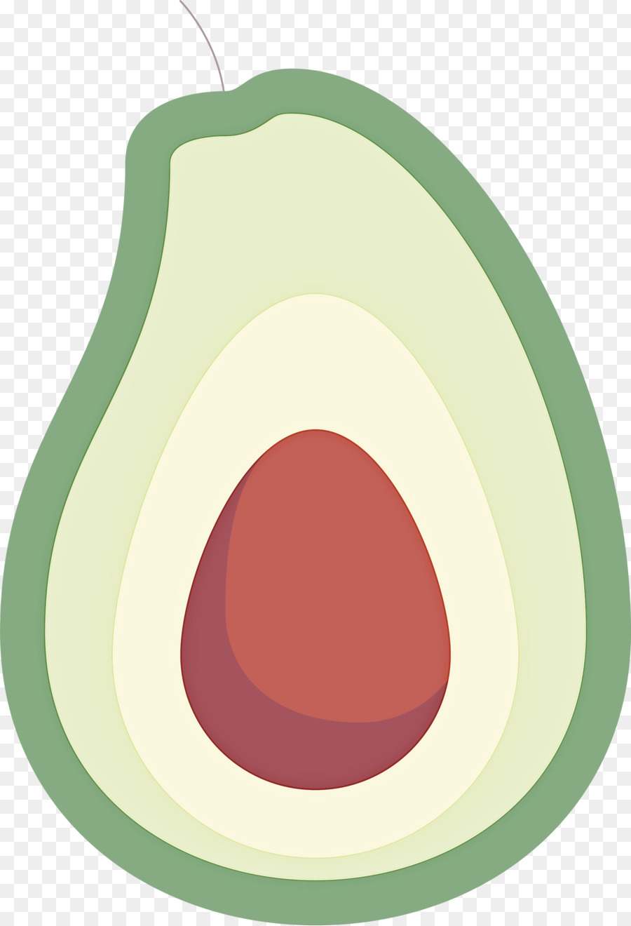 Avocat，Vert PNG