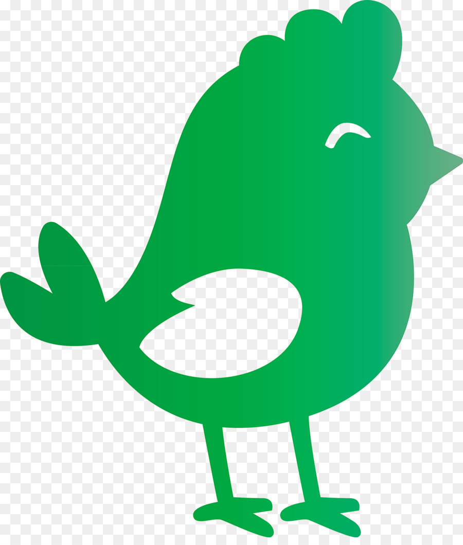 Oiseau Vert，Dessin Animé PNG