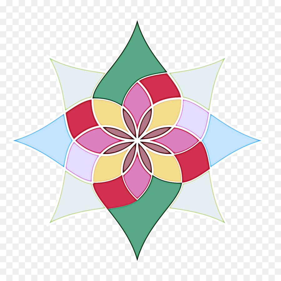 Mandala Coloré，Conception PNG