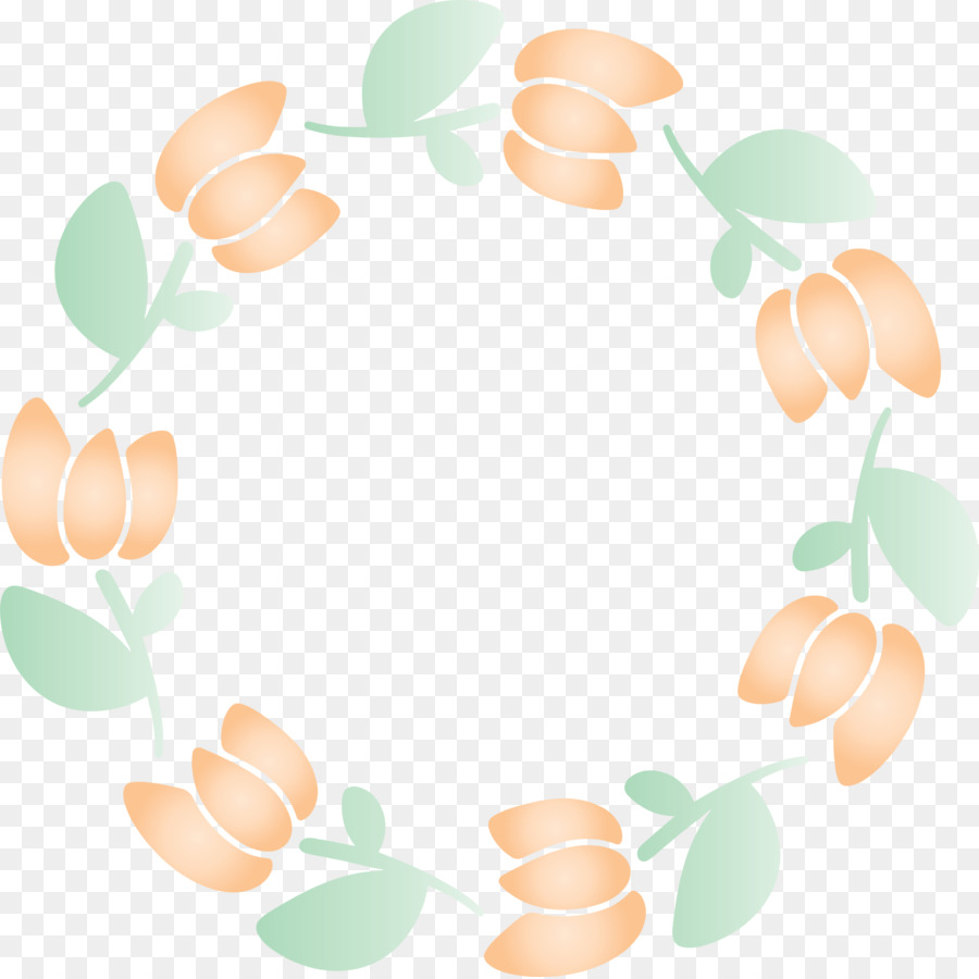 Couronne Florale，Fleurs PNG