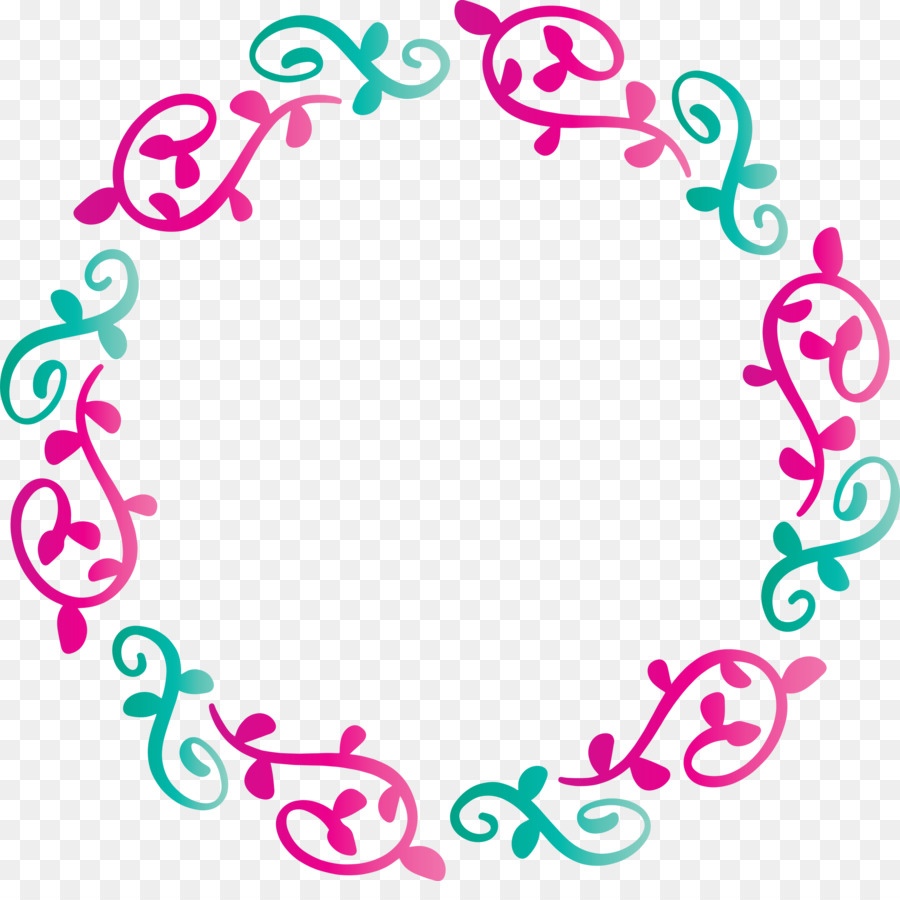 Couronne Florale Rose，Fleurs PNG