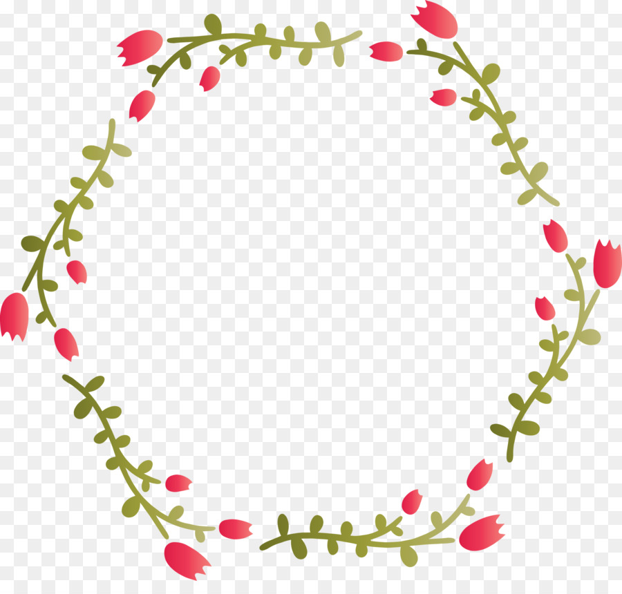 Couronne Florale，Fleurs PNG