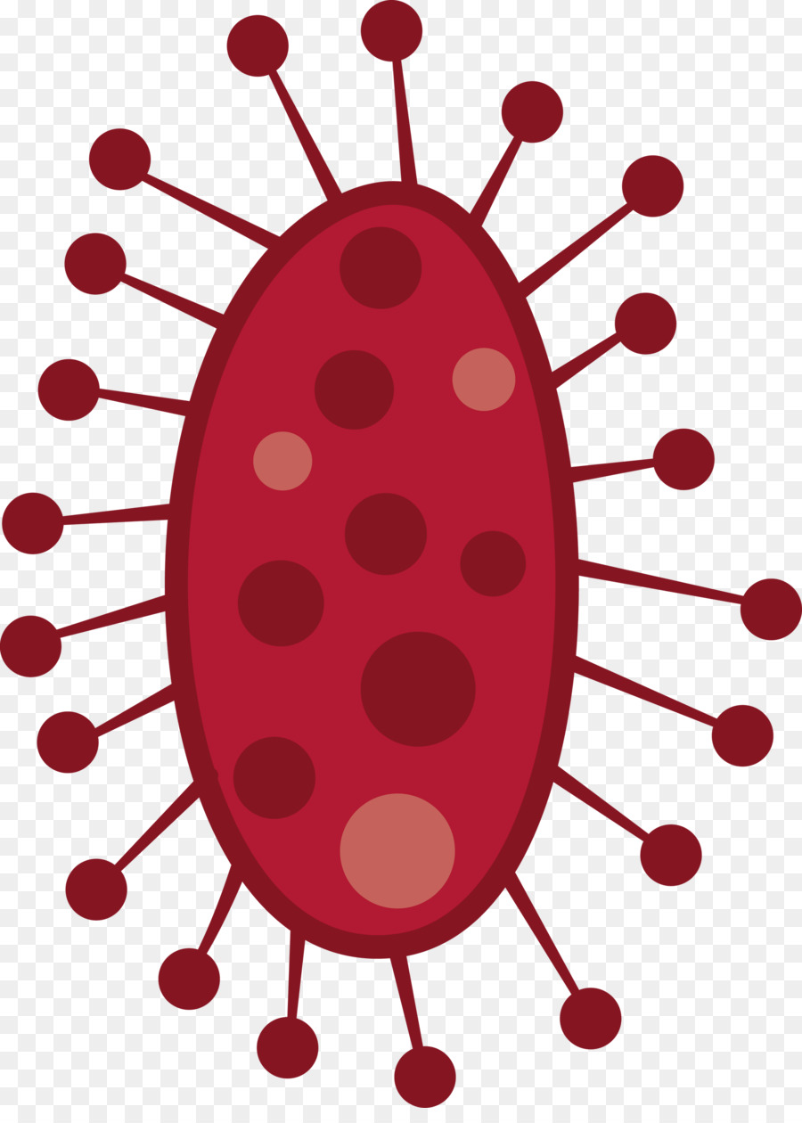 Bactéries Violettes，Microbe PNG