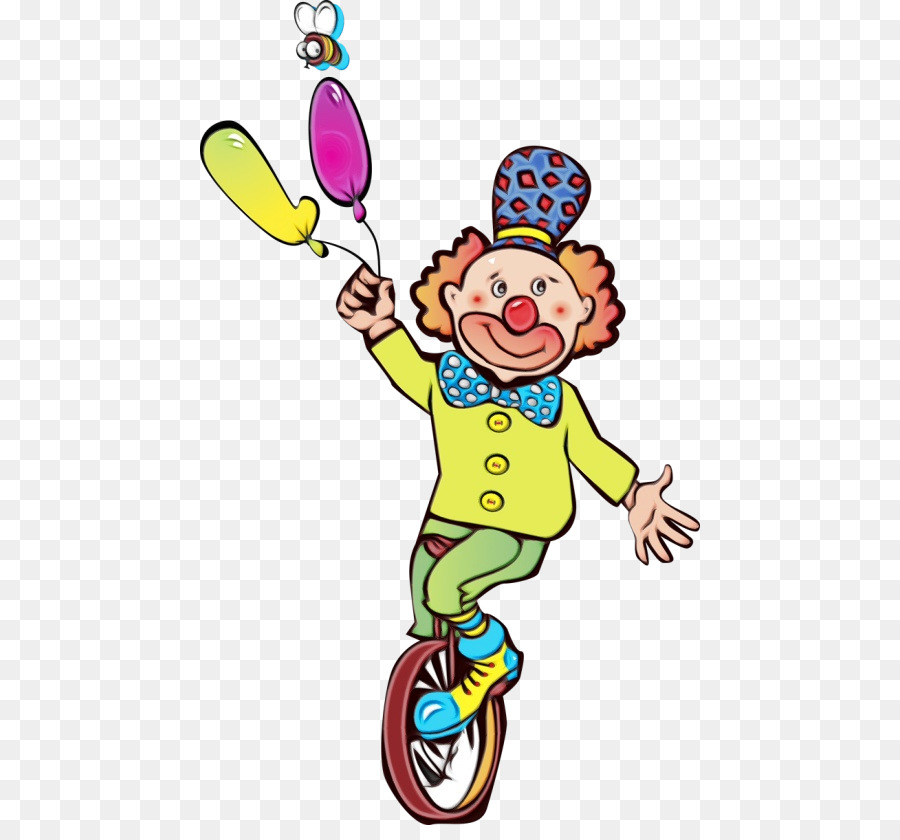 Clown，Monocycle PNG